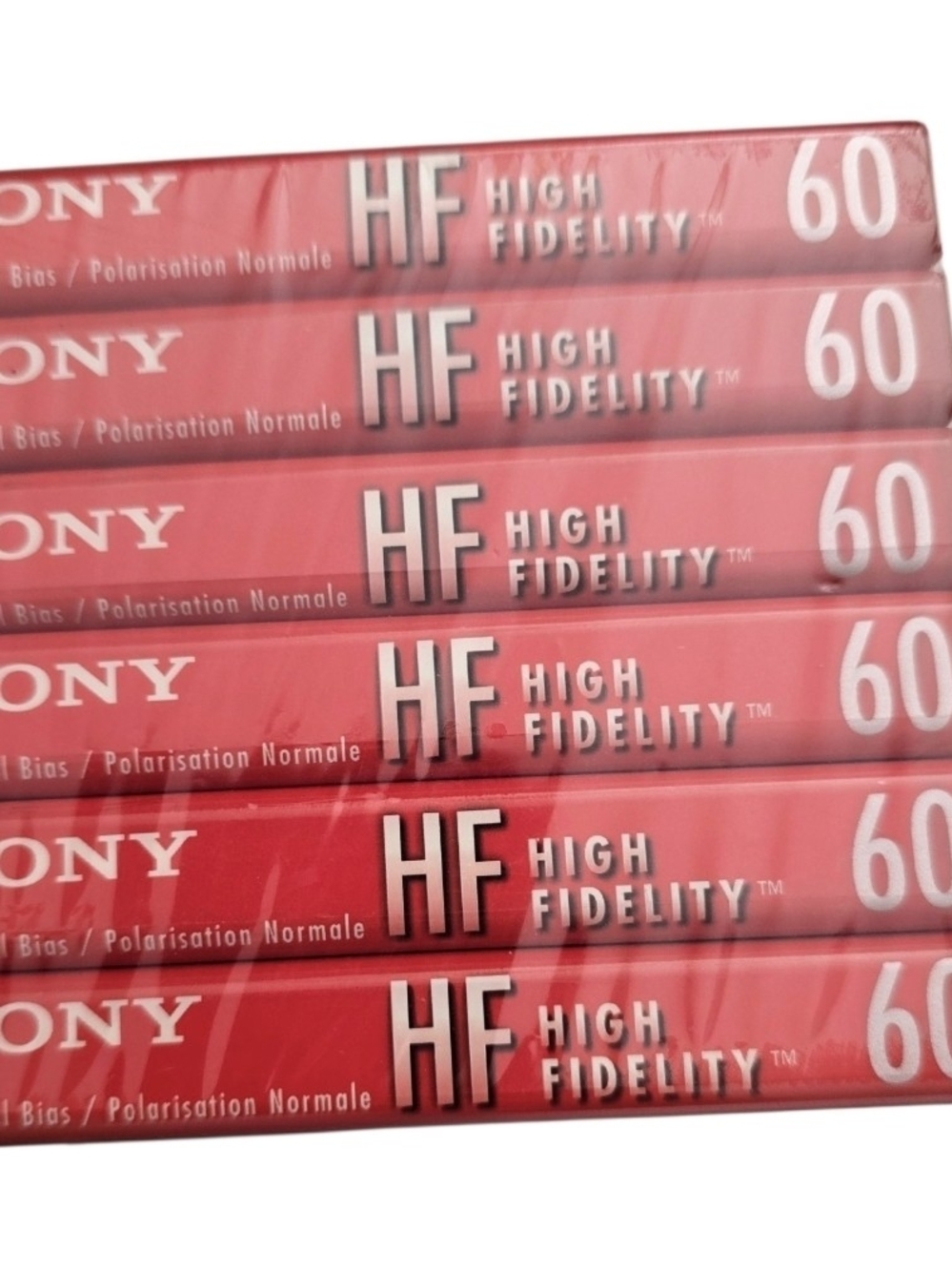 Sony Value Pack 60 Minutes HF High Fidelity Blank Cassette Tapes